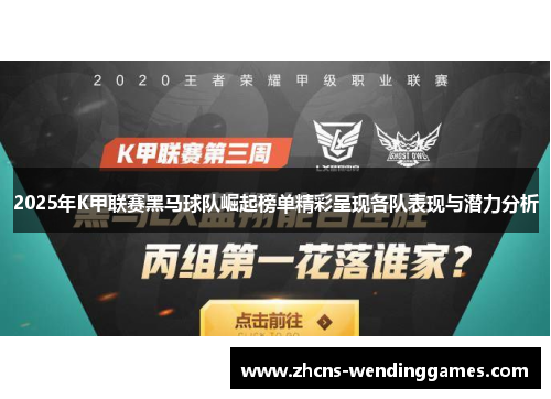 2025年K甲联赛黑马球队崛起榜单精彩呈现各队表现与潜力分析
