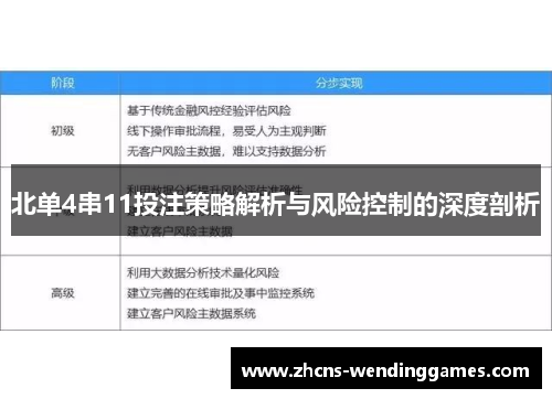 北单4串11投注策略解析与风险控制的深度剖析