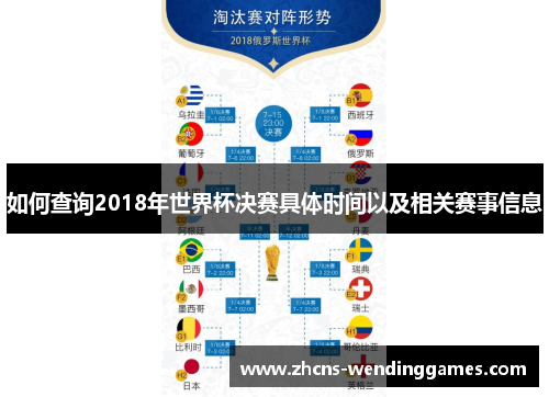 如何查询2018年世界杯决赛具体时间以及相关赛事信息