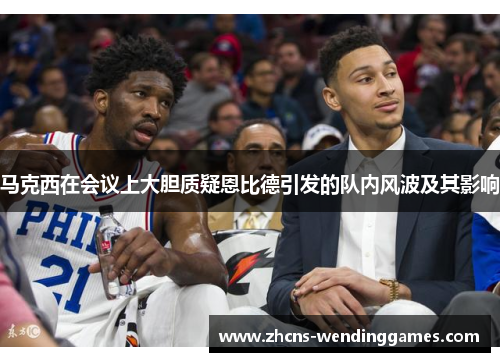 马克西在会议上大胆质疑恩比德引发的队内风波及其影响